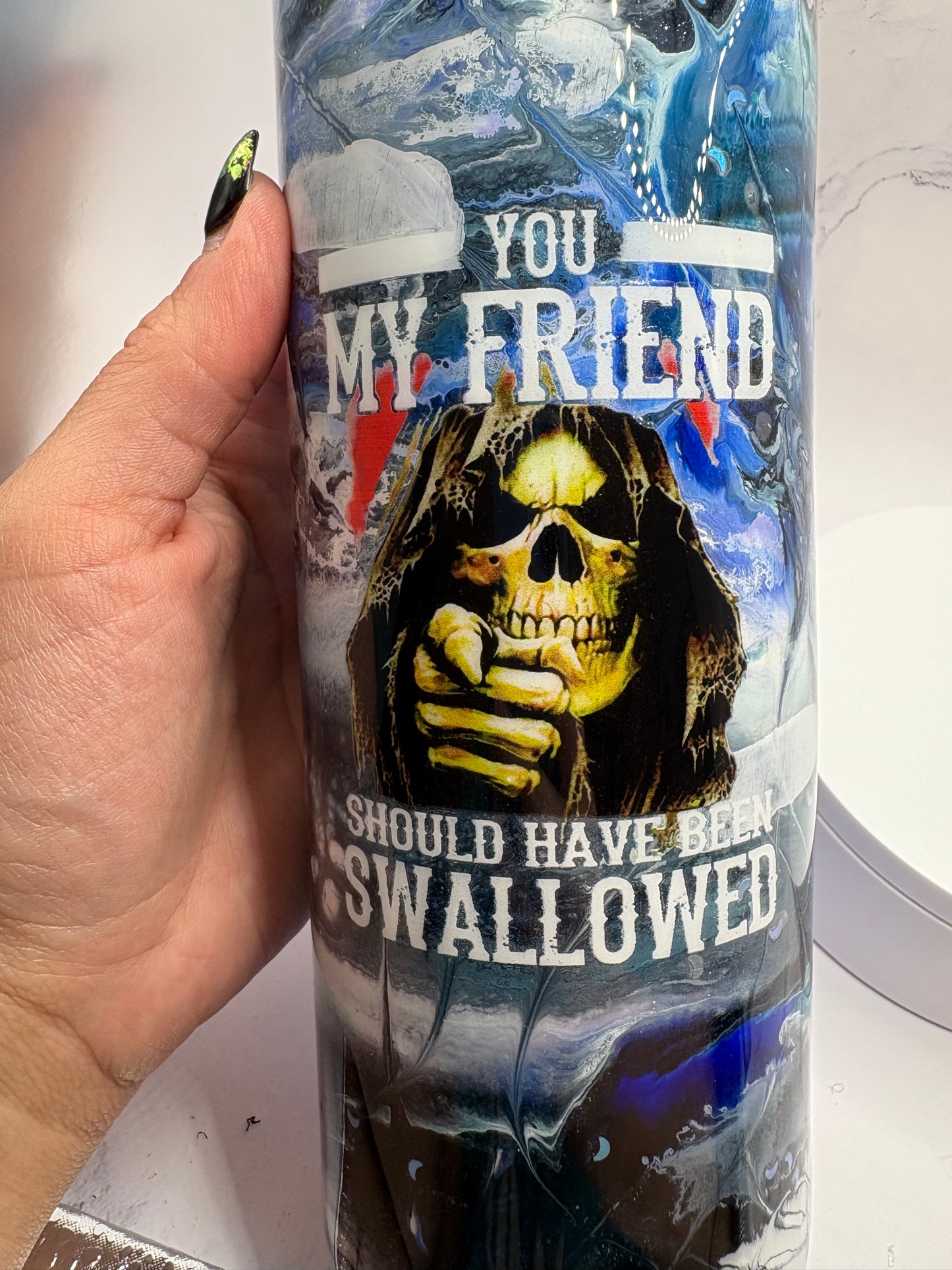Skull/ Reaper Tumbler