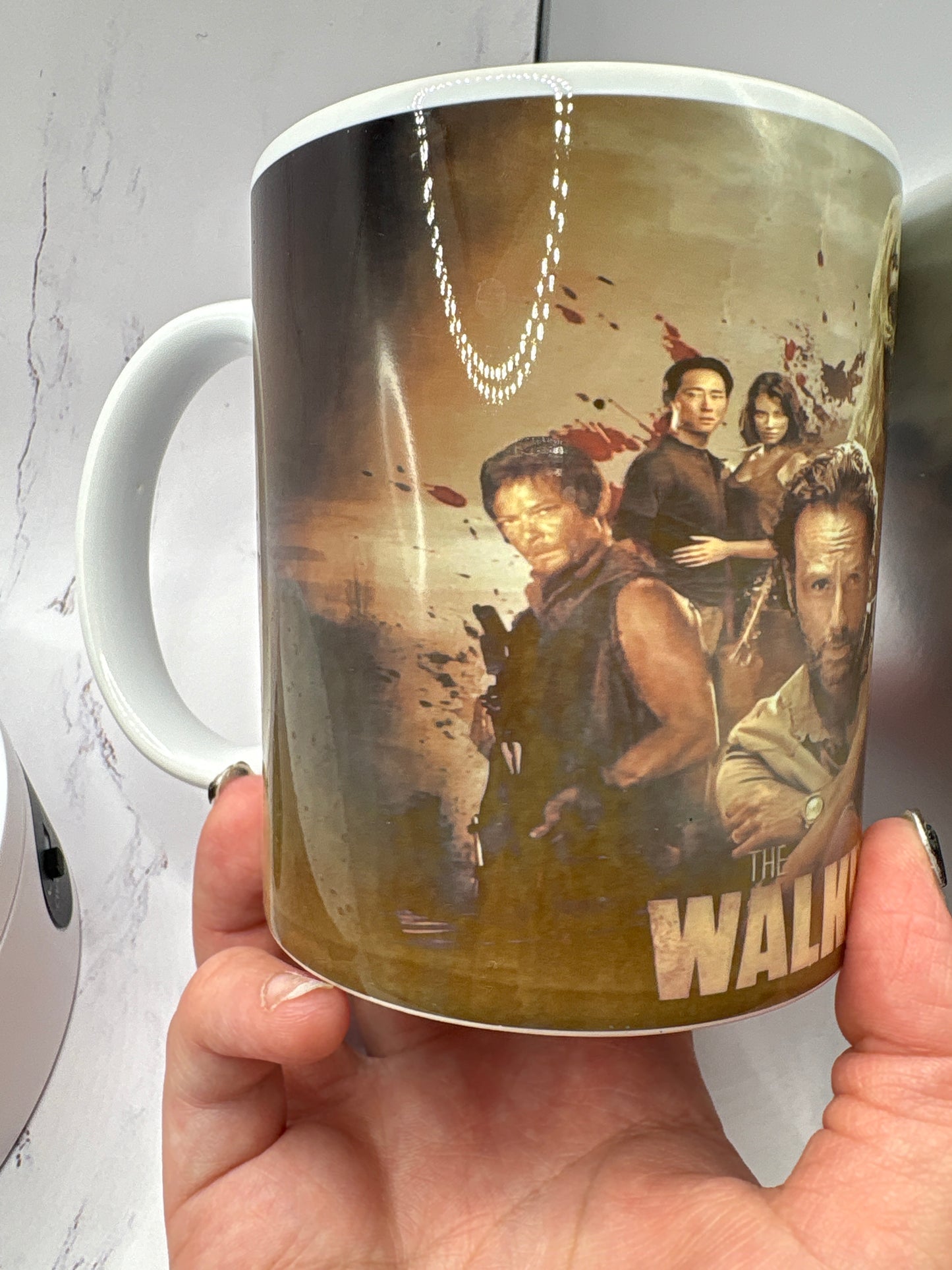 The walking dead mug