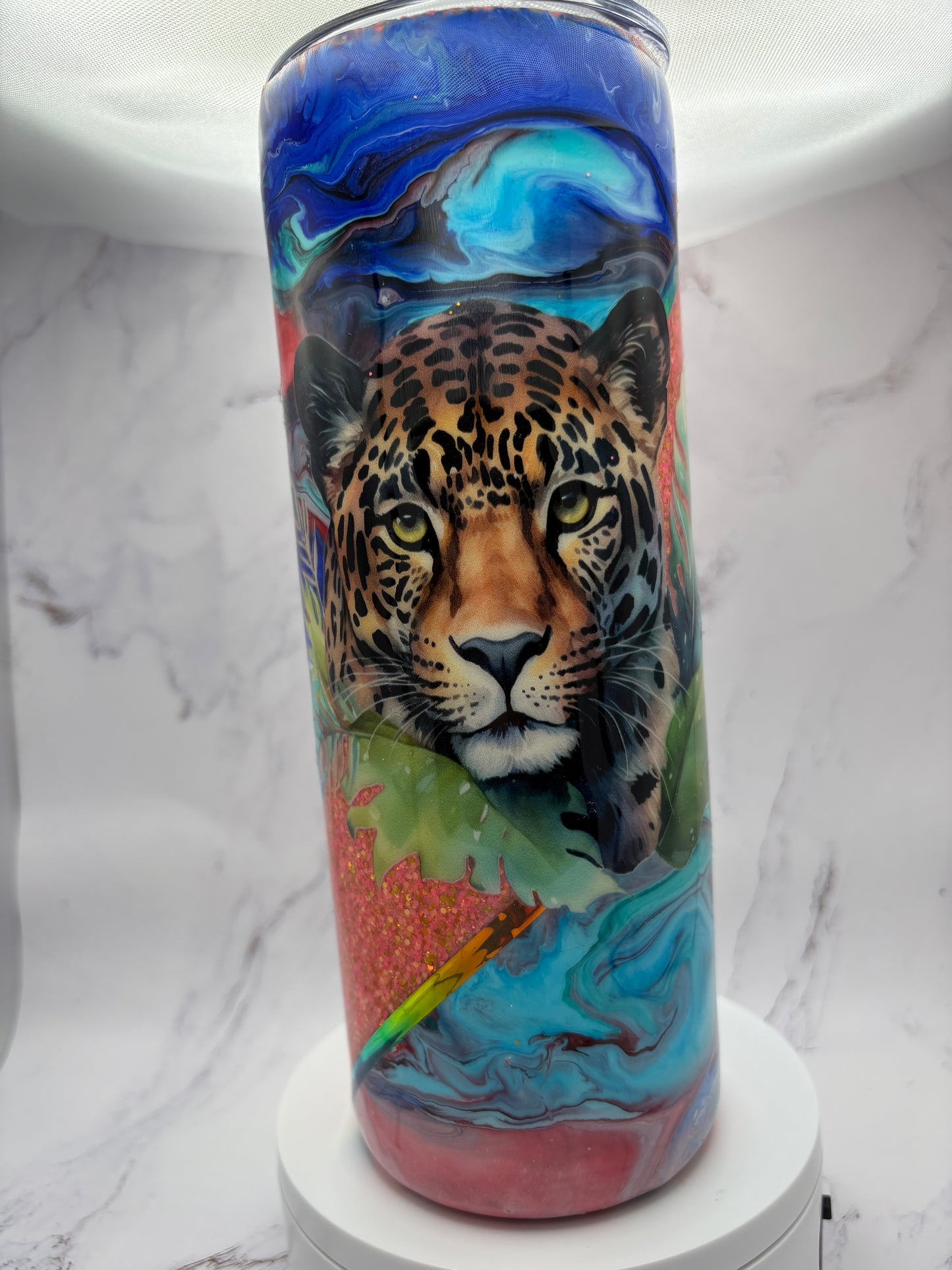 Leopard Epoxy Tumbler