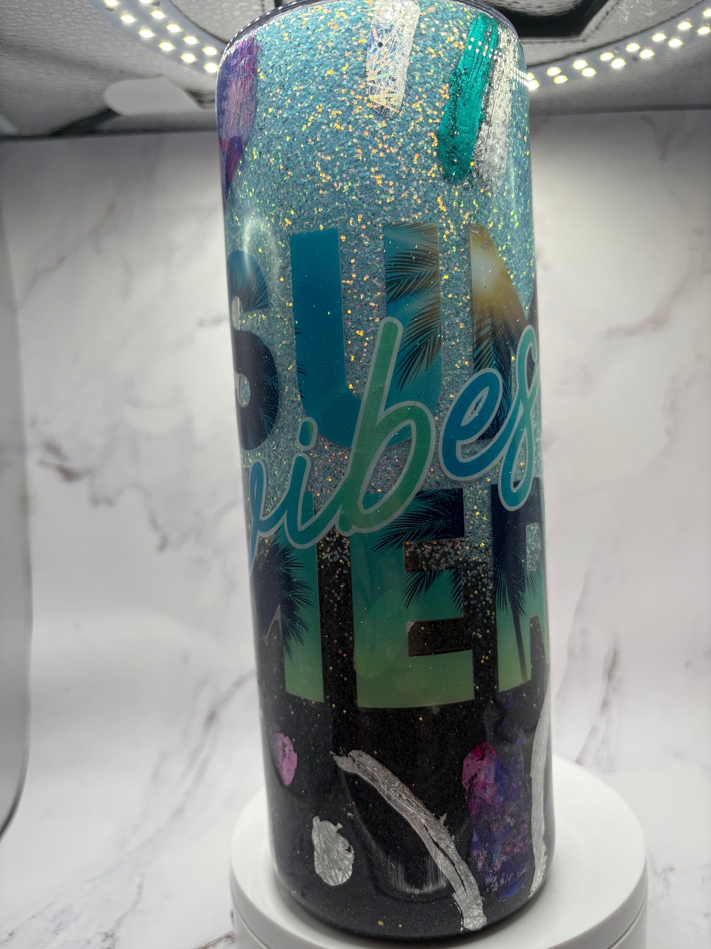 Summer Vibes Epoxy Tumbler