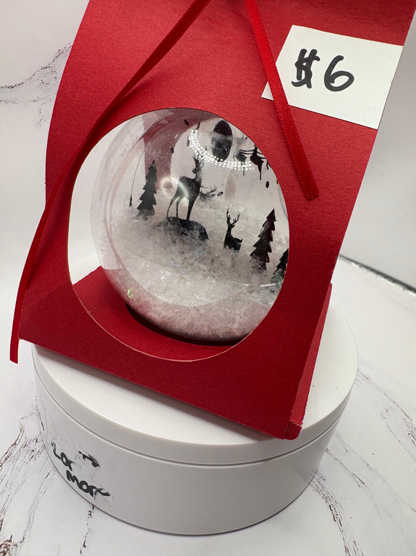 3D floating Christmas ornament