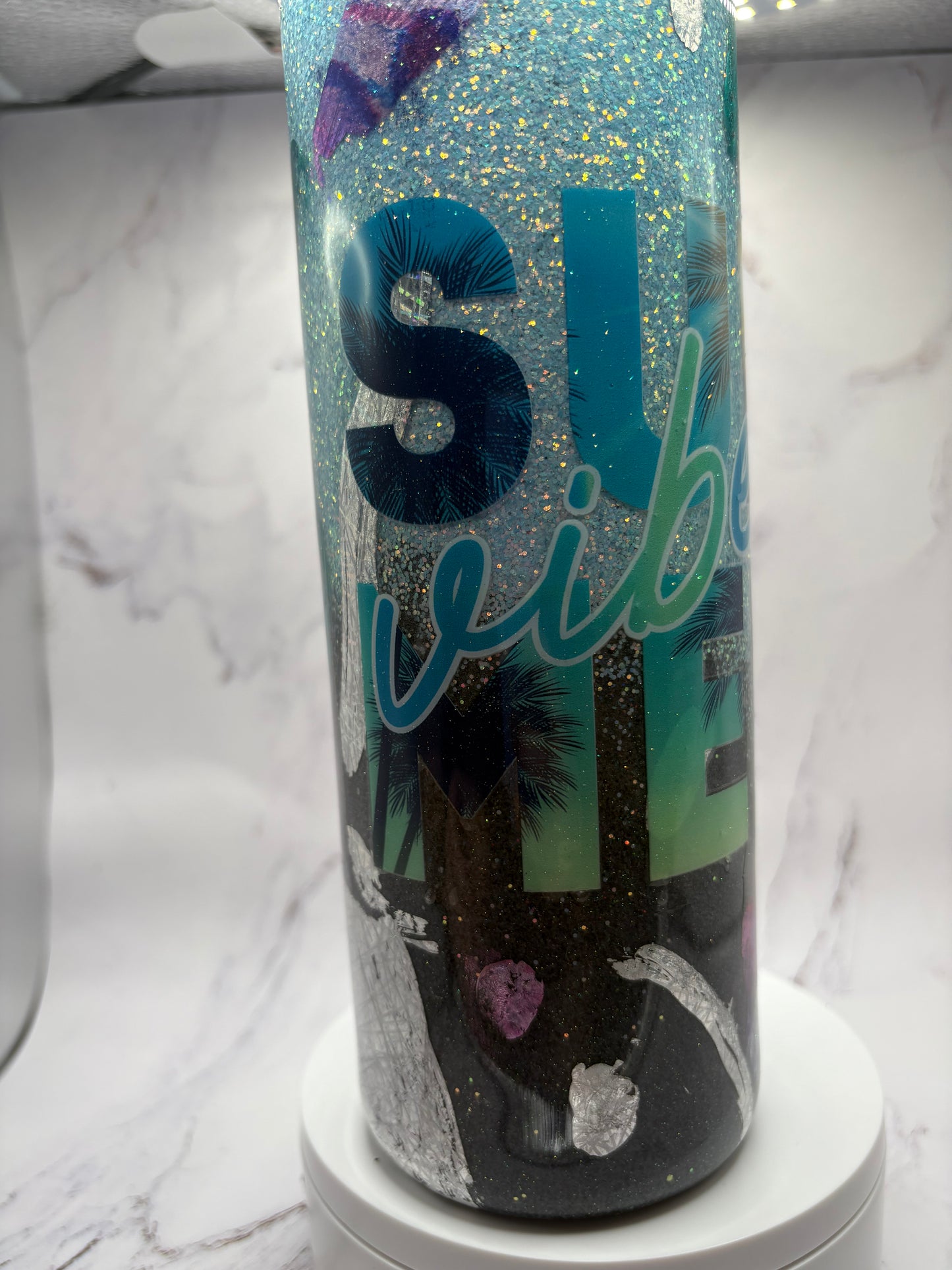 Summer Vibes Epoxy Tumbler