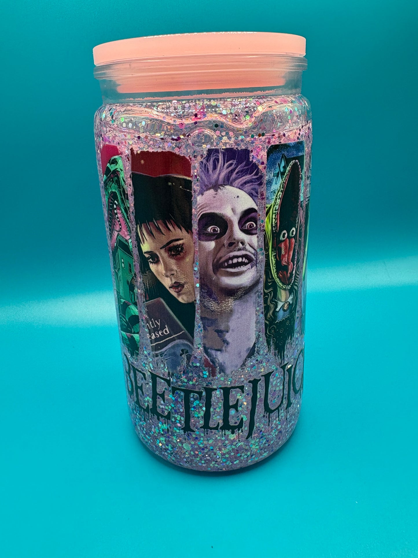Beetlejuice snow globe Tumbler