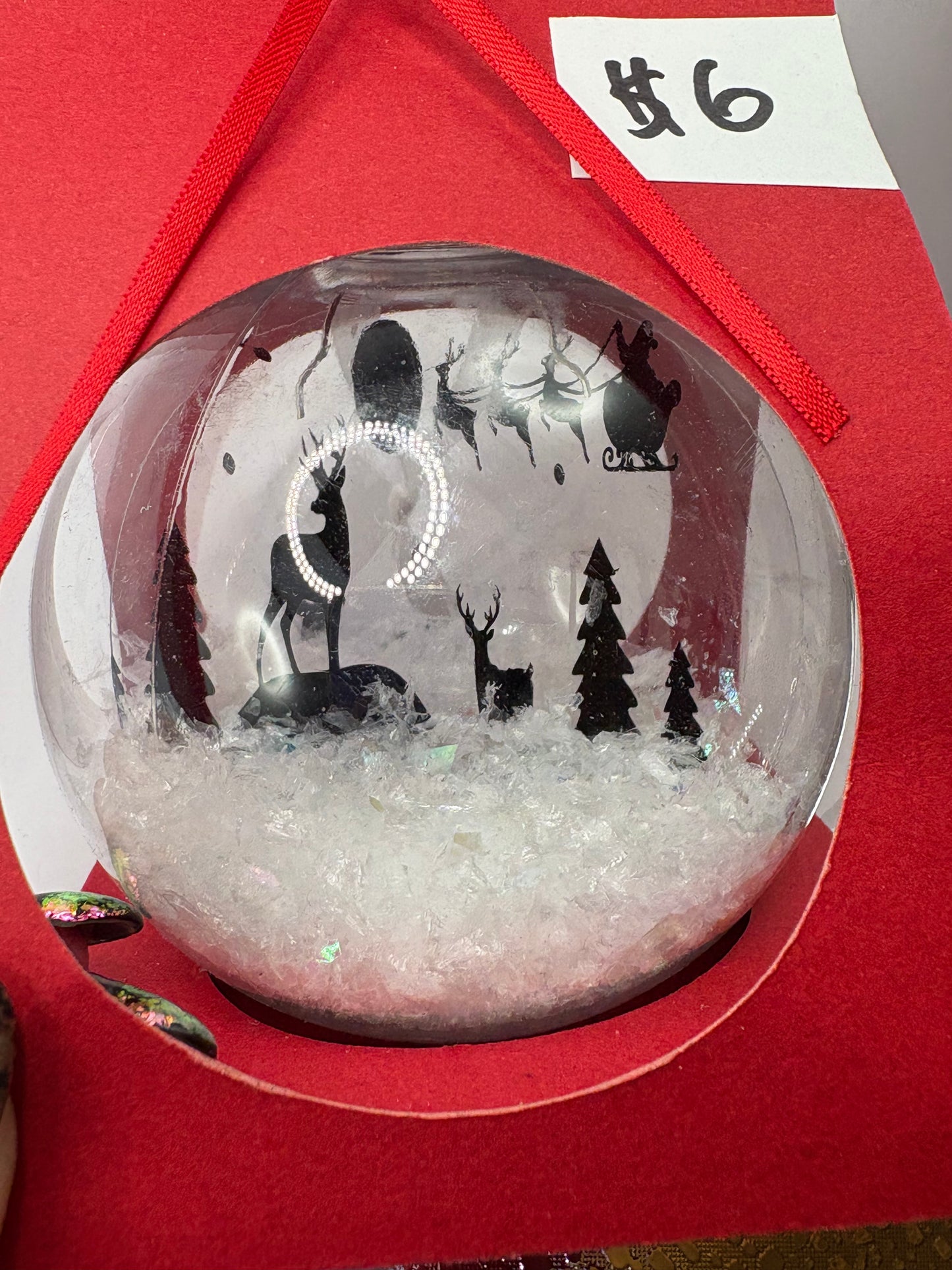 3D floating Christmas ornament