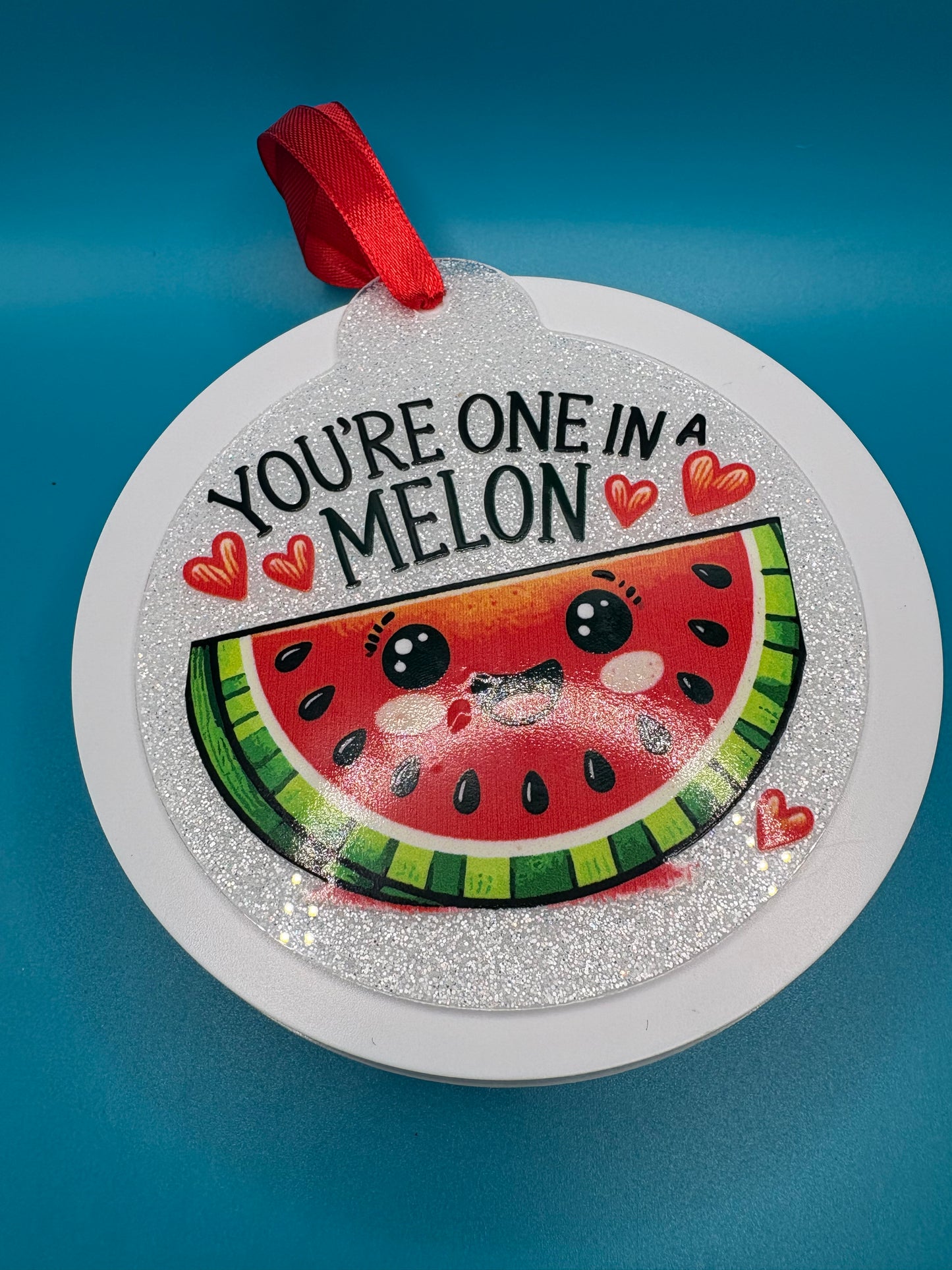 Melon Flat Acrylic ornament