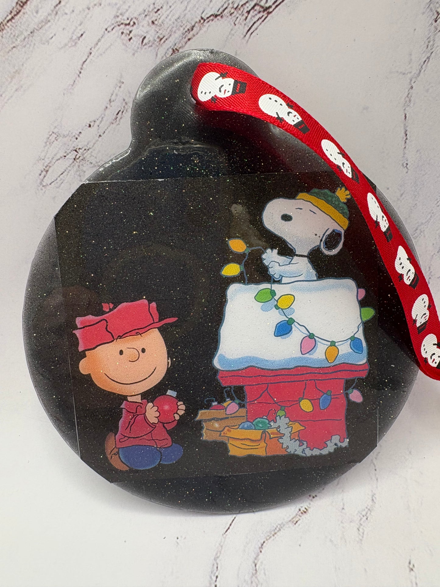 Charlie Brown flat 4 inch Acrylic ornament