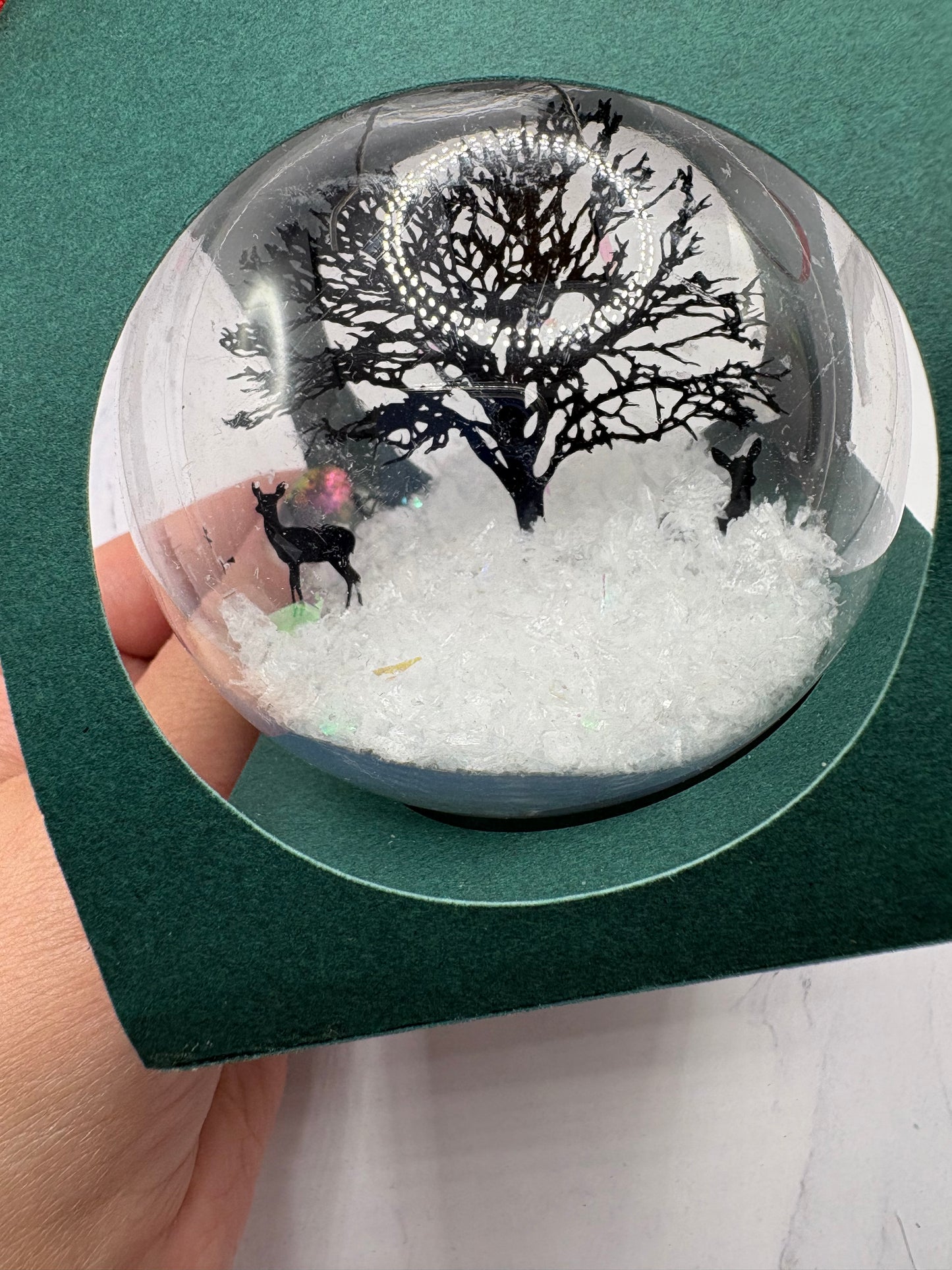 3D floating Christmas ornament