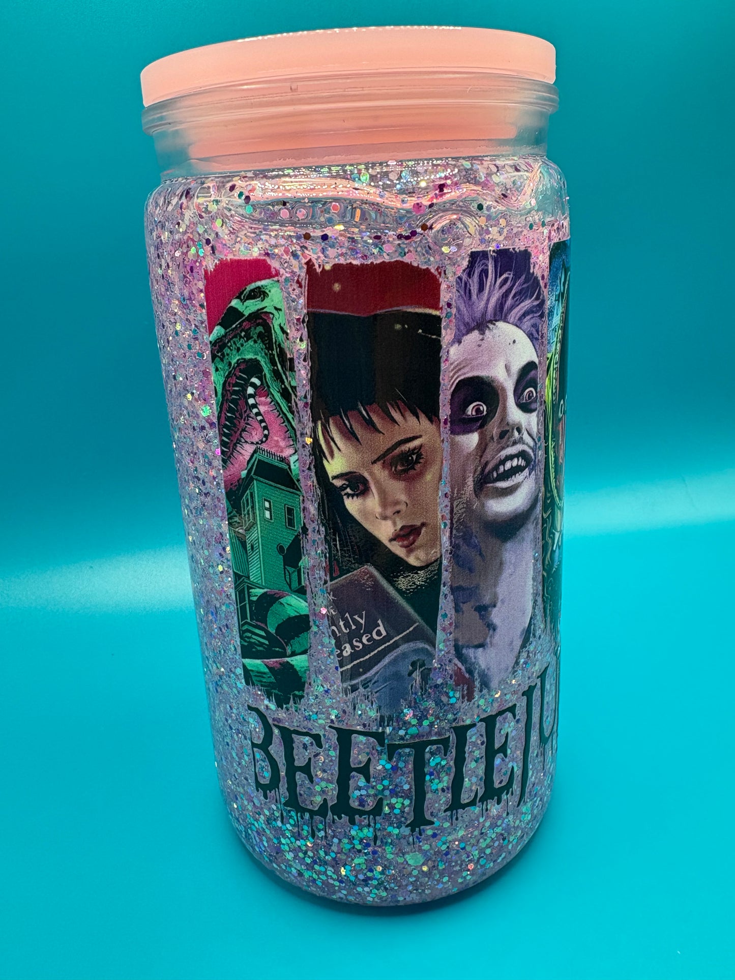 Beetlejuice snow globe Tumbler