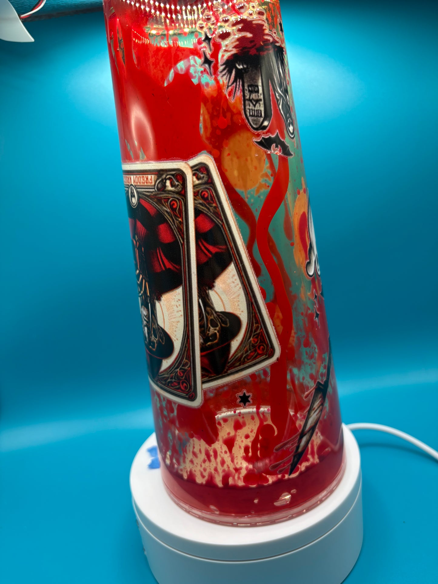 Freddy Krueger blood Drip Lava cup