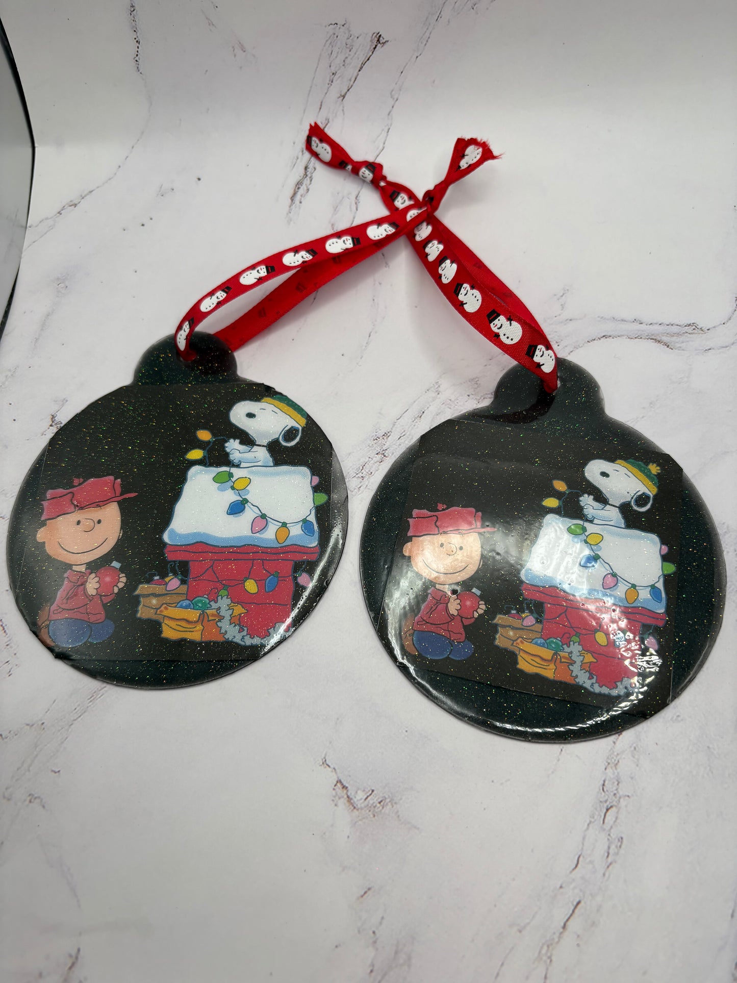Charlie Brown flat 4 inch Acrylic ornament