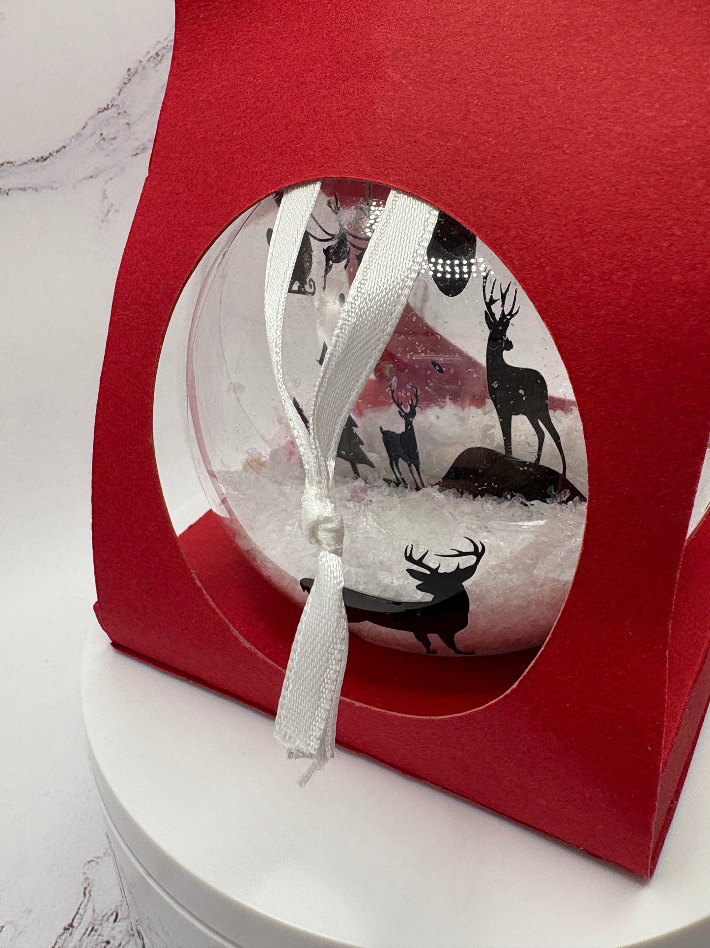 3D floating Christmas ornament
