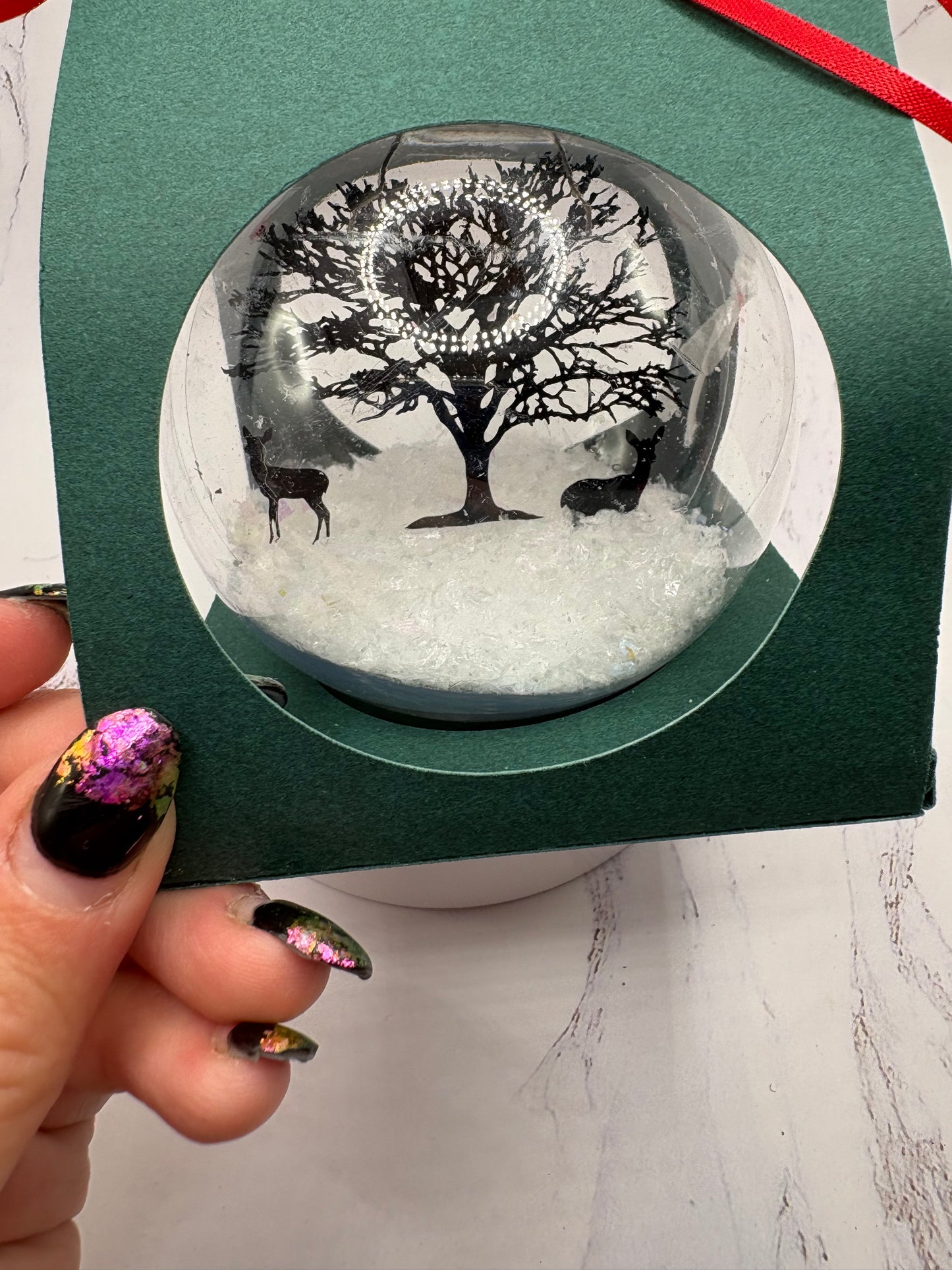 3D floating Christmas ornament