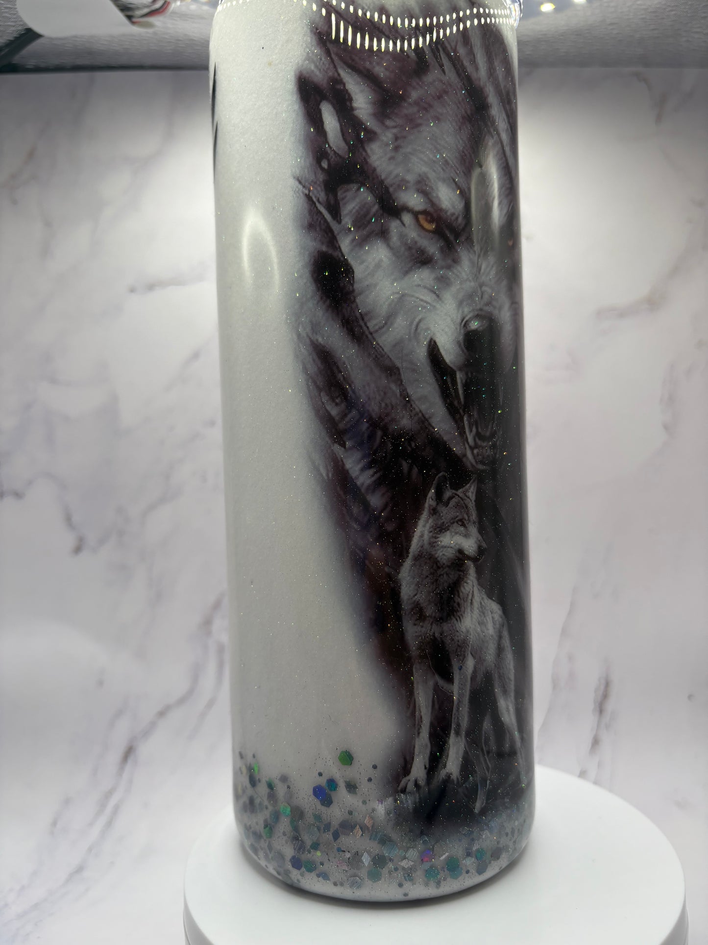 Wolf Epoxy Tumbler