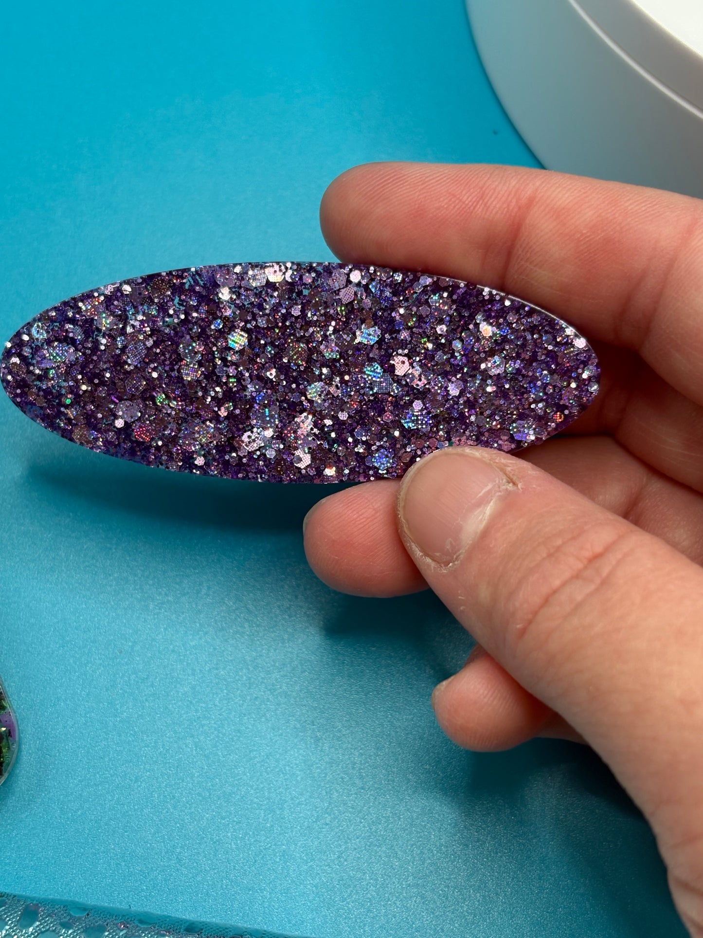 Single Glitter Hair clip