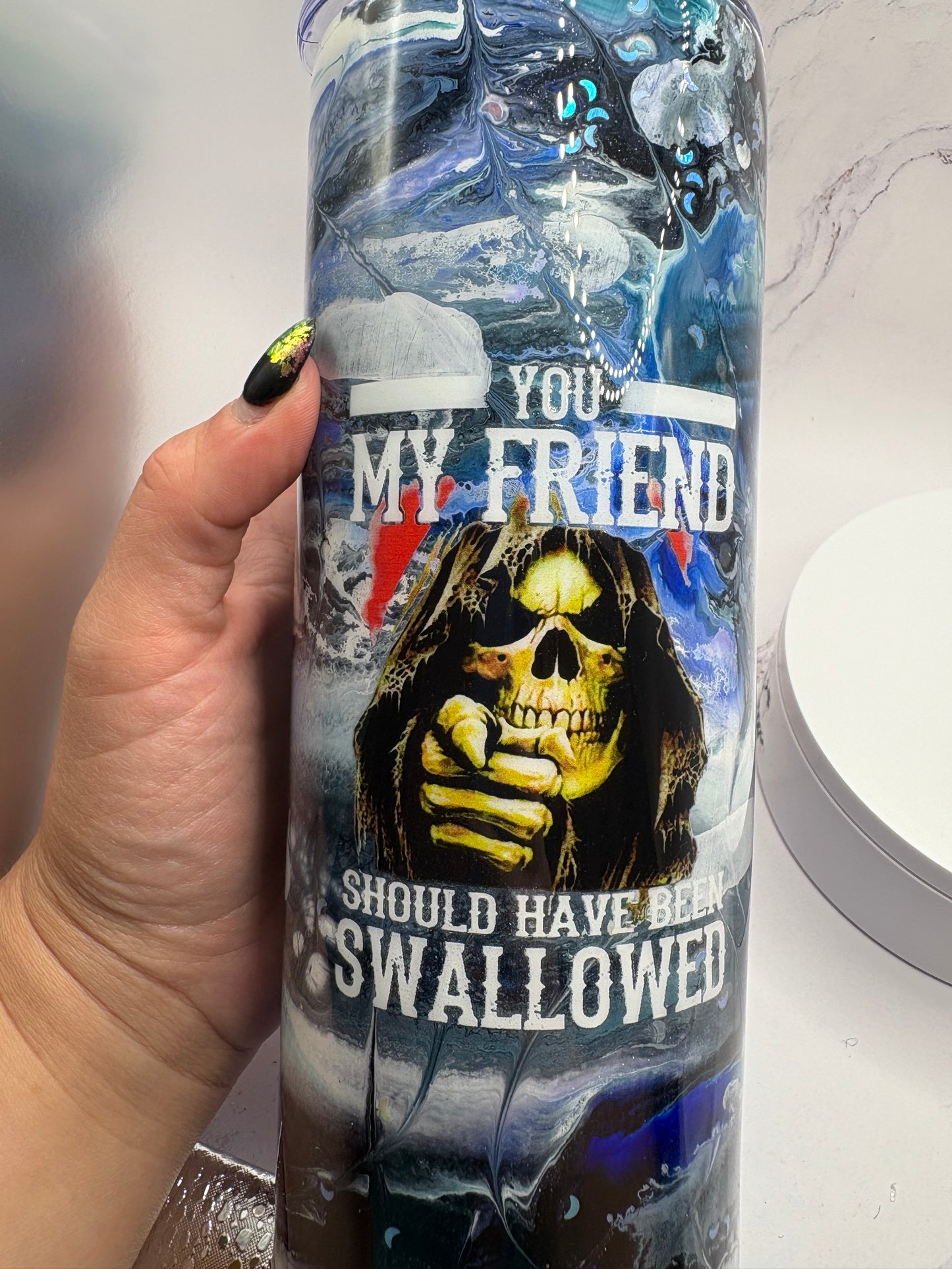 Skull/ Reaper Tumbler