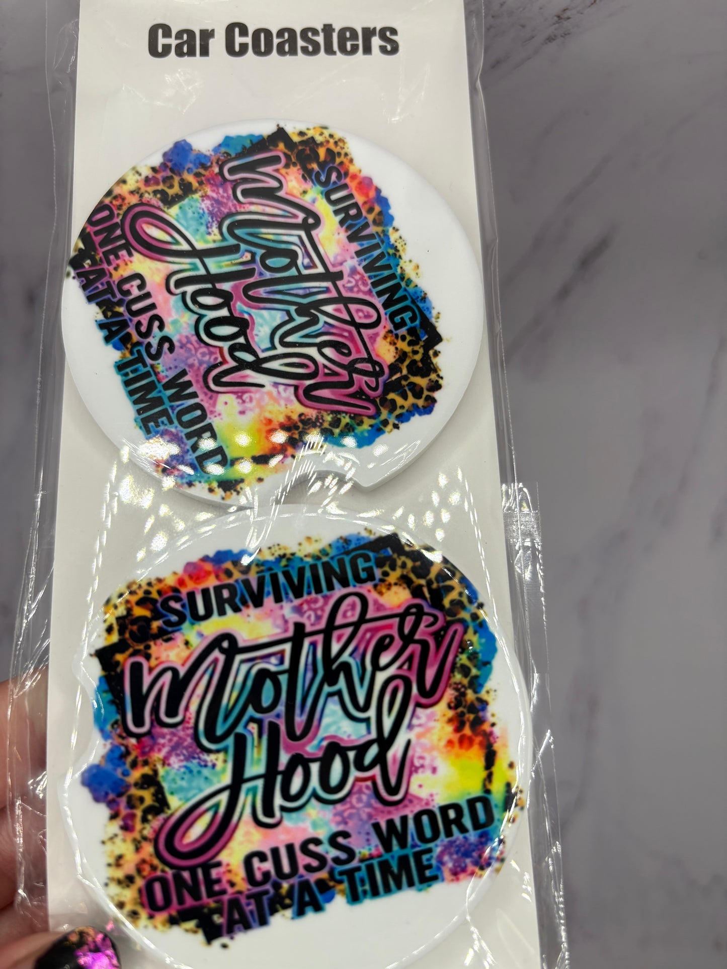 Motherhood car coaster Set