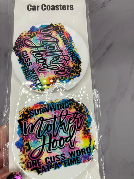 Motherhood car coaster Set