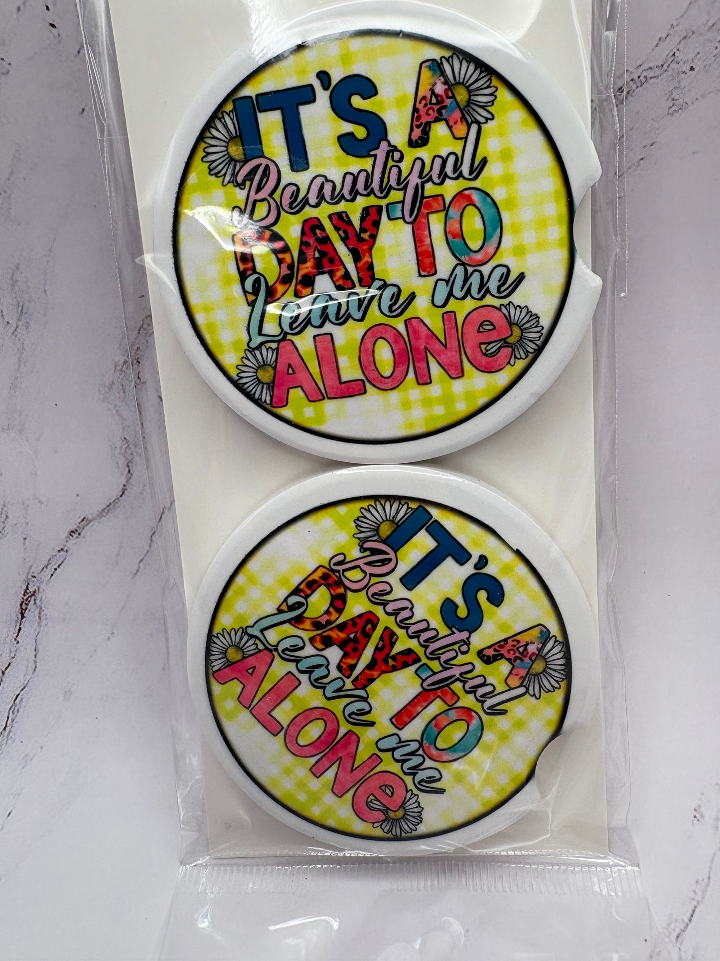 Leave me alone Coaster Set