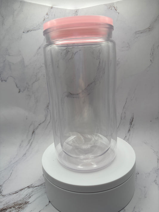 CUSTOM 16 ounce Snow Globe Tumbler