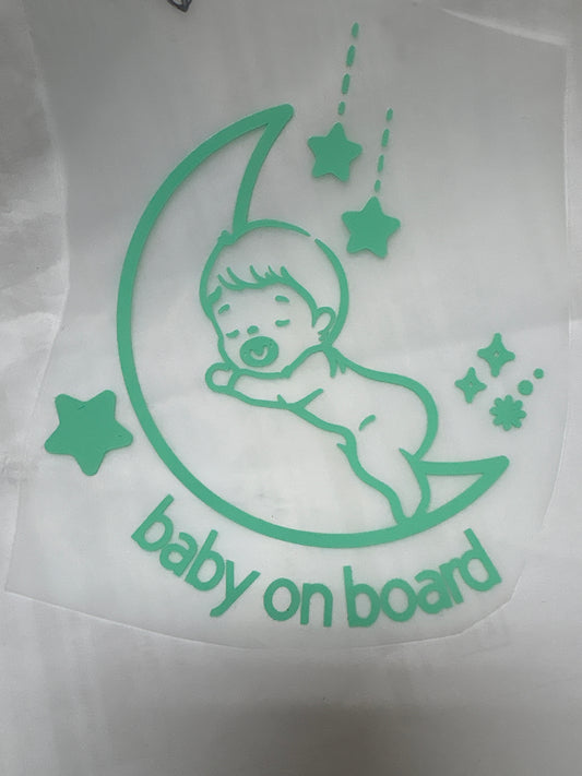 Baby on board Car decal