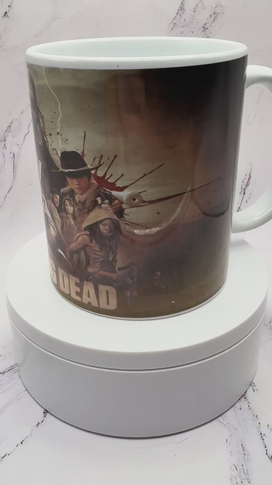 The walking dead mug
